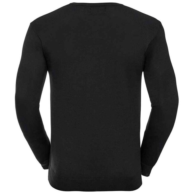 Russell Athletic Collection Cotton Acrylic V Neck Sweater