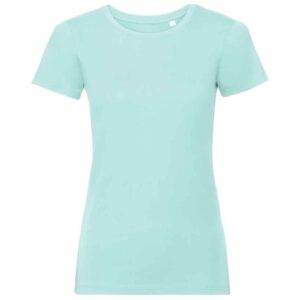 Russell Ladies Pure Organic T-Shirt - Aqua