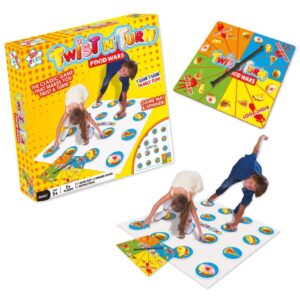 Kids Play Twist & Turn Food Wars Board Game 2+ Players Ages 5+