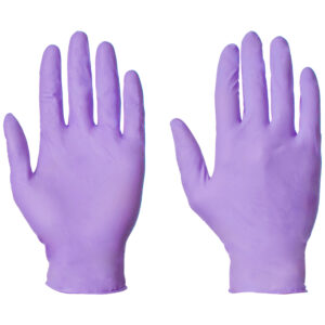 Supertouch Powderfree Nitrile Gloves Purple Medical