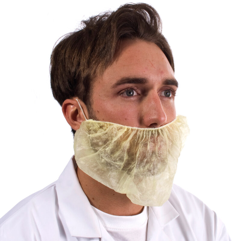 Supertouch Non-Woven Beard Mask - Yellow
