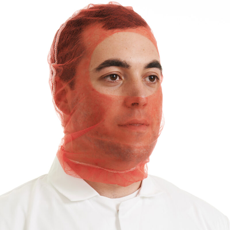 Supertouch Economy Balaclava Hood - Red