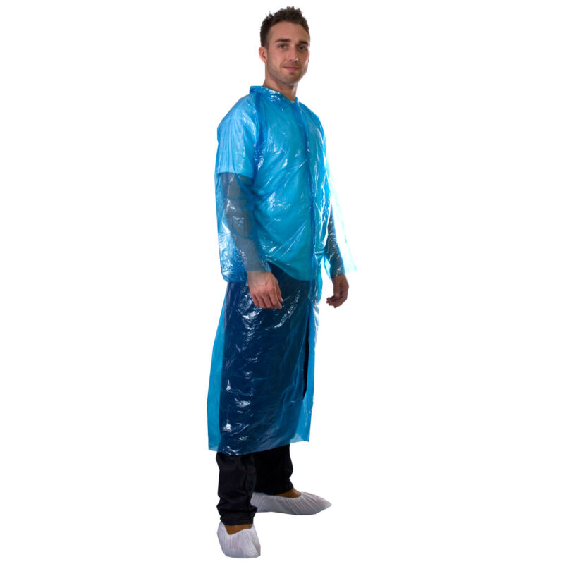 Supertouch PE Visitors Coats - Blue