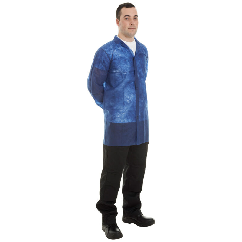 Supertouch Non-Woven Coats Velcro - Blue