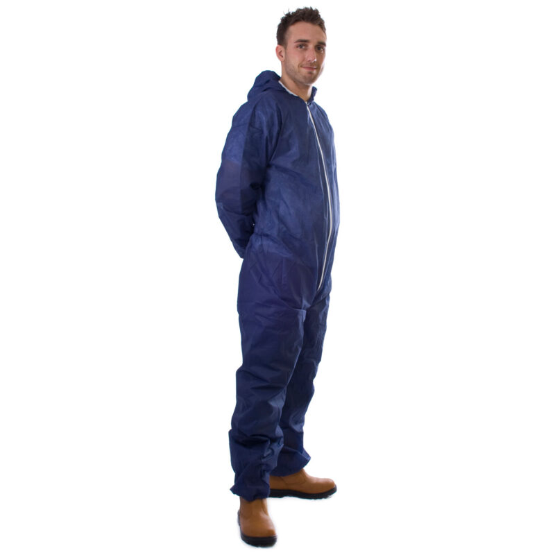 Supertouch PP Non-Woven Coveralls - Blue