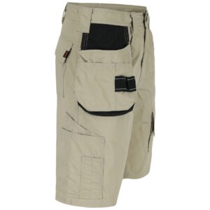 Herock Batua Bermudas Shorts (Beige & Black)