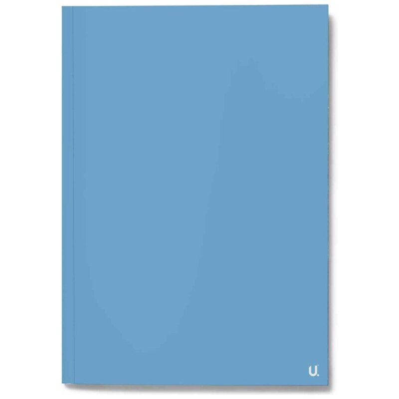 U.Stationery A4 Refill Ruled Pad Blue Journal Planner Book Writing