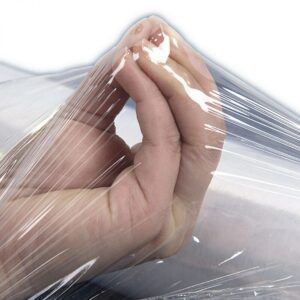 Clear Stretch Film Wrap - 400mm x 300m - 17mu