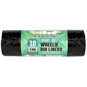 10 ECO 360 Wheelie Bin Liners - 1194mm x 1325mm - 240L