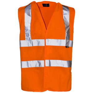 Supertouch Hi Vis Orange Pull Apart Vest
