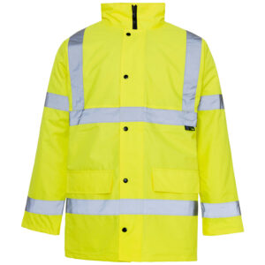 Supertouch Hi Vis Yellow Standard Parka