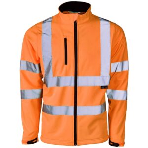Supertouch Hi Vis Orange Softshell Jacket