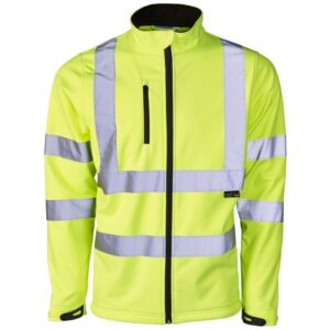 Supertouch Hi Vis Orange Softshell Jacket
