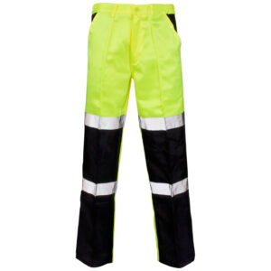 Supertouch Yellow Ballistic Trousers Long Leg - Navy