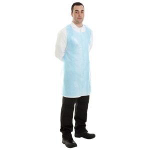 Supertouch 30 Micron PE Aprons Flat-Packed