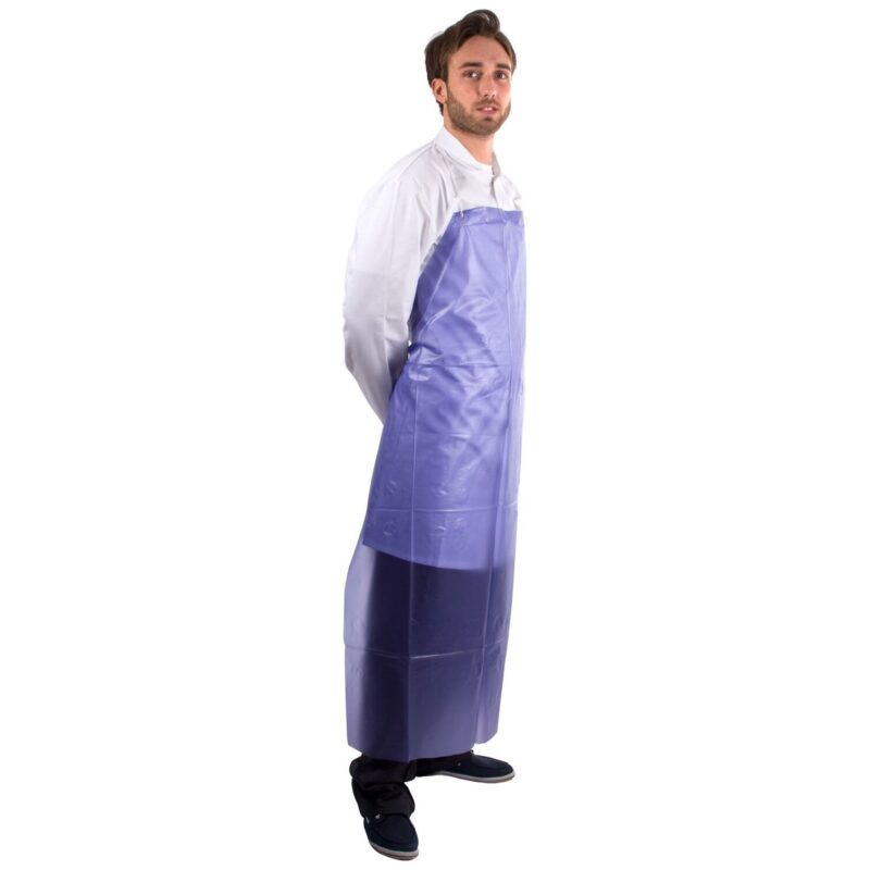 Supertouch PVC Aprons 0.2mm - Blue