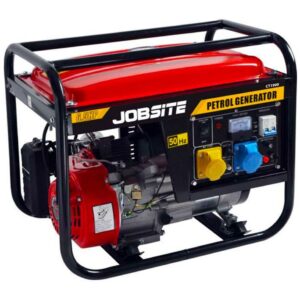 Jobsite Petrol Generator 4 Stroke 115V/230V 6.5HP Portable