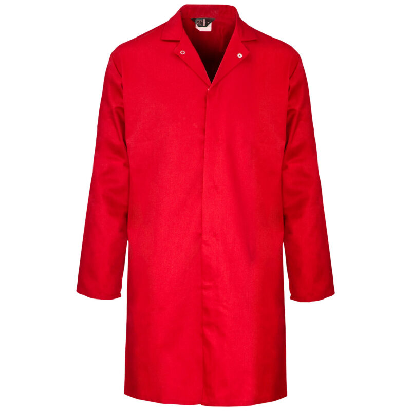 Supertouch Polycotton Food Coat - Red