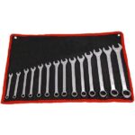 Tectool 14pc Combination Spanner Set Drop Froged Metric 8mm-24mm