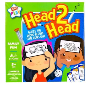 Kids Play Head 2 Head Board Game Players 2-4 Ages 5+