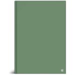 U.Stationery A5 Hardback Ruled Notebook Green Journal Planner Writing