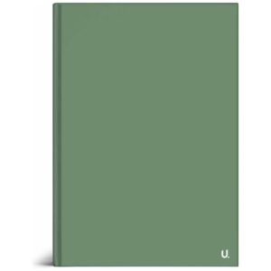 U.Stationery A6 Hardback Ruled Notebook Green Red Blue Journal Planner Writing