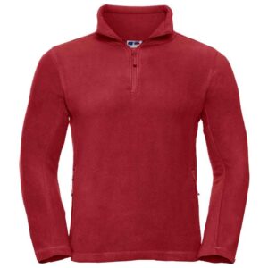 Russell Zip Neck Outdoor Fleece