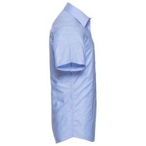 Russell Collection Short Sleeve Tailored Oxford Shirt