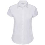 Russell Collection Ladies Short Sleeve Easy Care Fitted Shirt