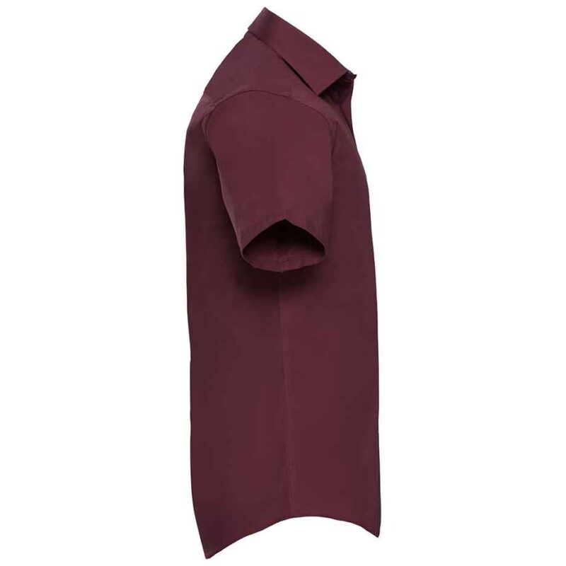 Russell Collection Short Sleeve Easy Care Fitted Shirt