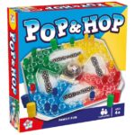 Kids Play Pop ad Hop Boardgame Players 2-4 Ages 4+