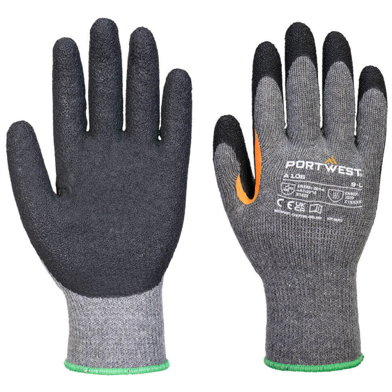 Portwest Grip 10 Latex Reinforced Thumb Glove