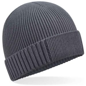 Beechfield Organic Cotton Engineered Patch Beanie