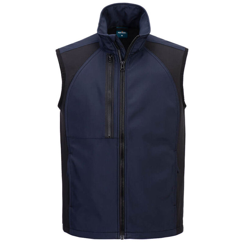 Portwest WX2 Eco Softshell Gilet - Dark Navy