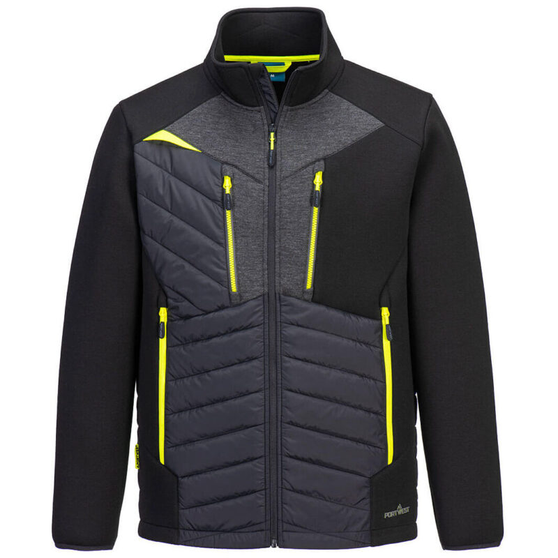 Portwest DX4 Hybrid Baffle Jacket - Black