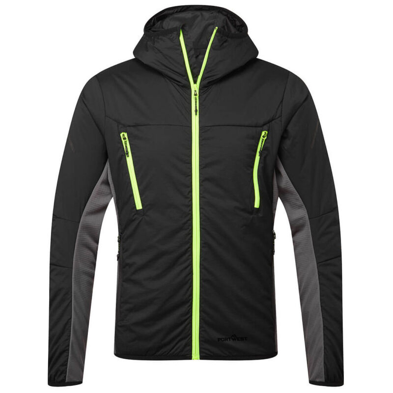 Portwest EV4 Insulated Hybrid Jacket - Black