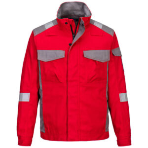 Portwest Bizflame Industry Two Tone Jacket - Grey