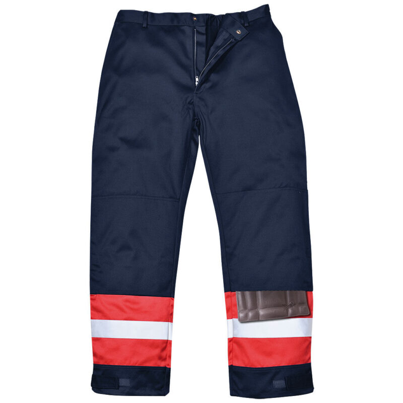 Portwest Bizflame Work Trousers - Navy Tall