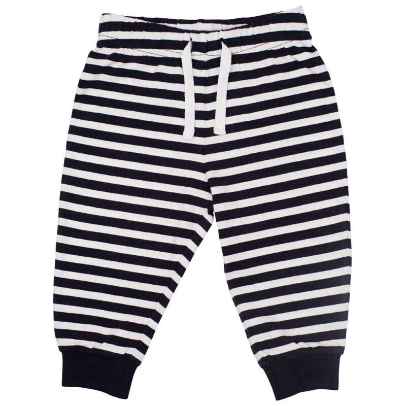 Larkwood Baby/Toddler Lounge Pants - Navy/White Stripes