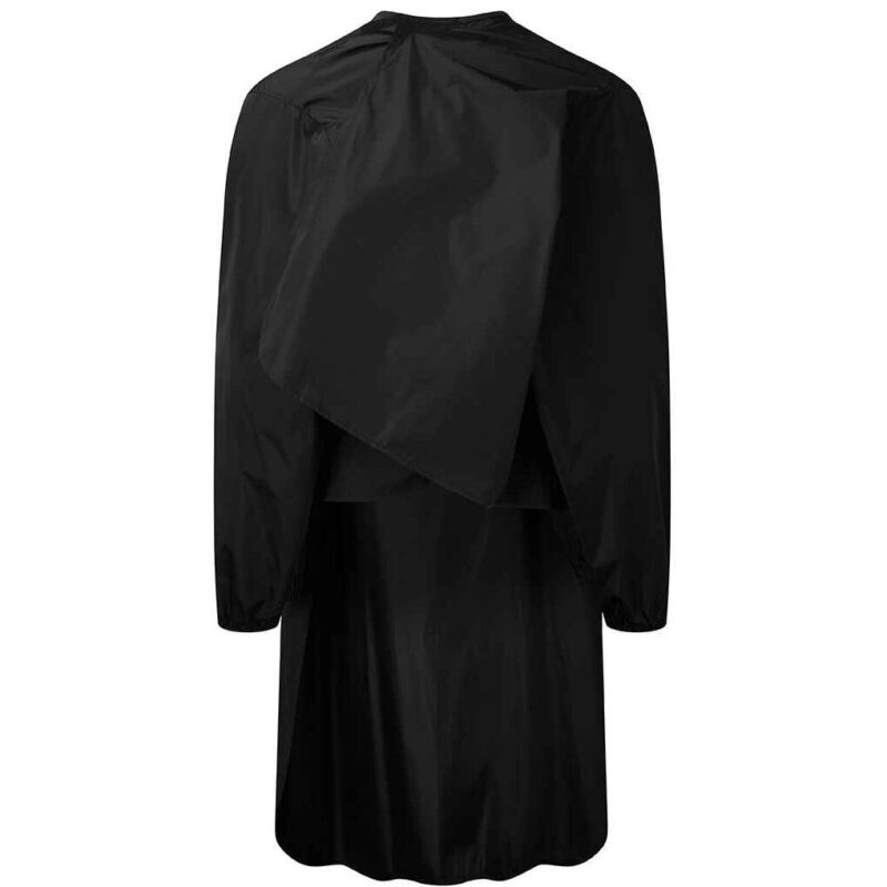 Premier Waterproof Long Sleeve Salon Gown Black  PR117