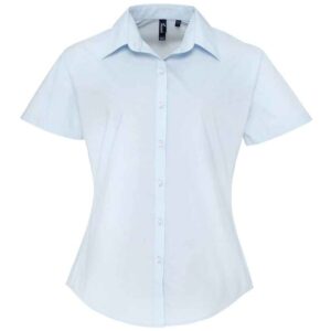 Premier Ladies Supreme Short Sleeve Poplin Shirt