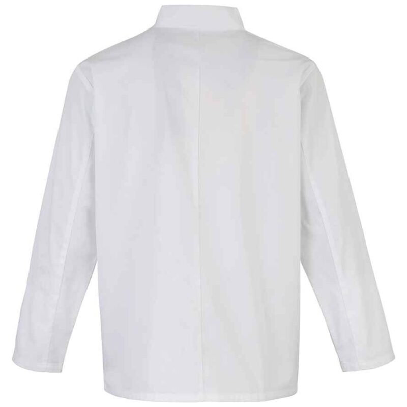 Premier Unisex Long Sleeve Stud Front Chef's Jacket