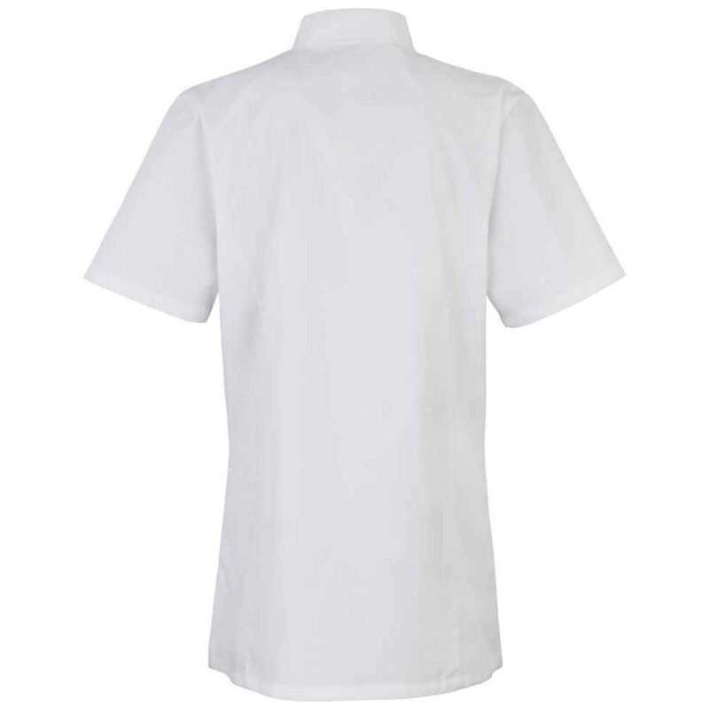 Premier Ladies Short Sleeve Chef's Jacket
