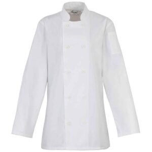 Premier Ladies Long Sleeve Chef's Jacket