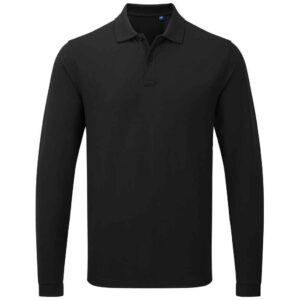 Premier  Essential Unisex Long Sleeve Polo Shirt