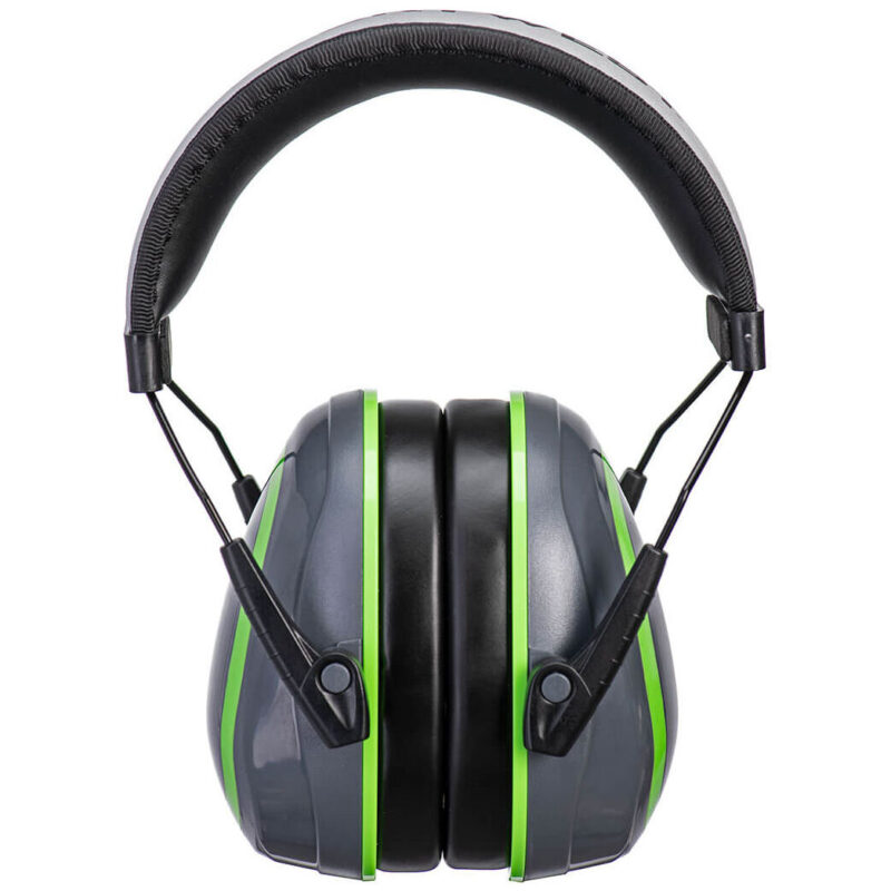 Portwest HV Extreme Ear Defenders Low Grey/Green PW72