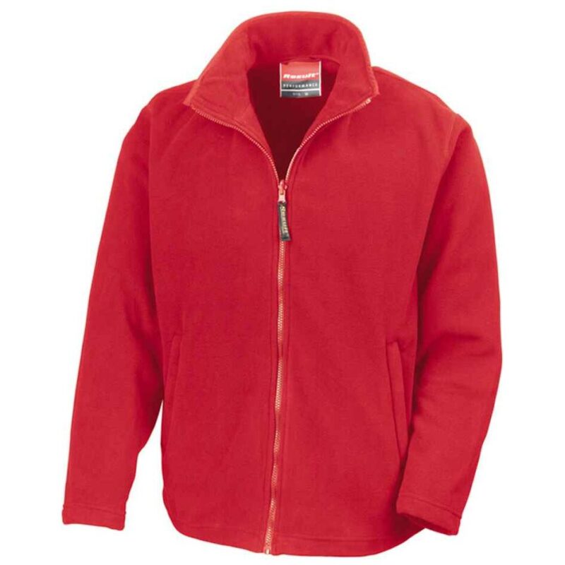 Result Horizon High Grade Micro Fleece Jacket - Cardinal Red