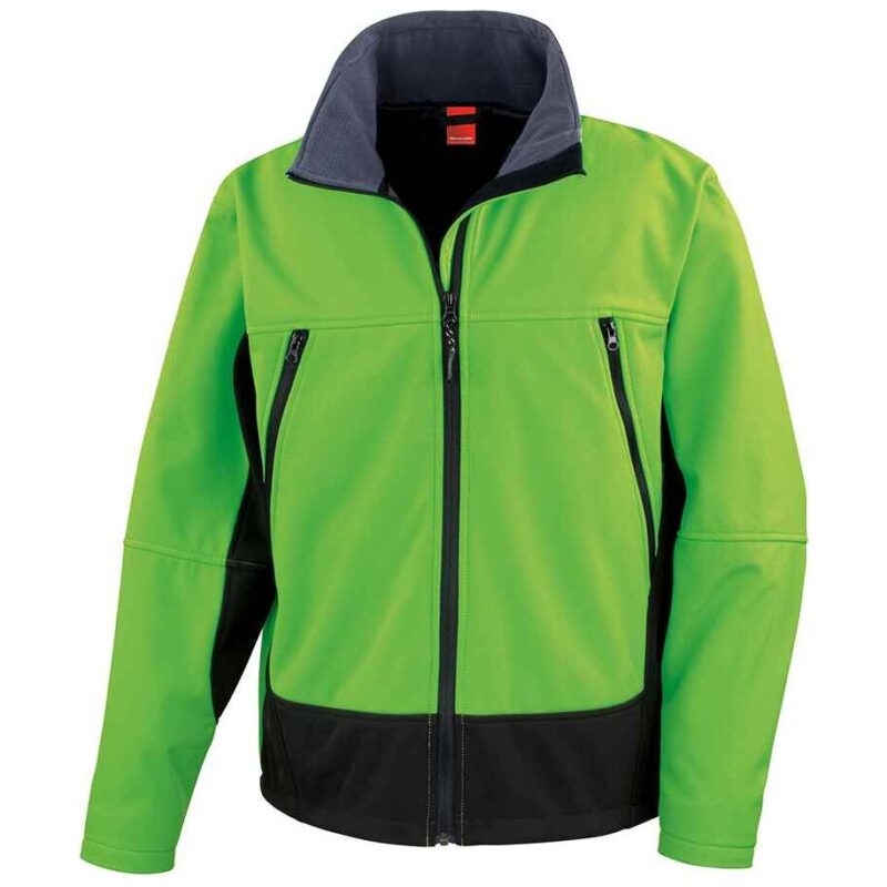 Result Soft Shell Activity Jacket - Vivid Green