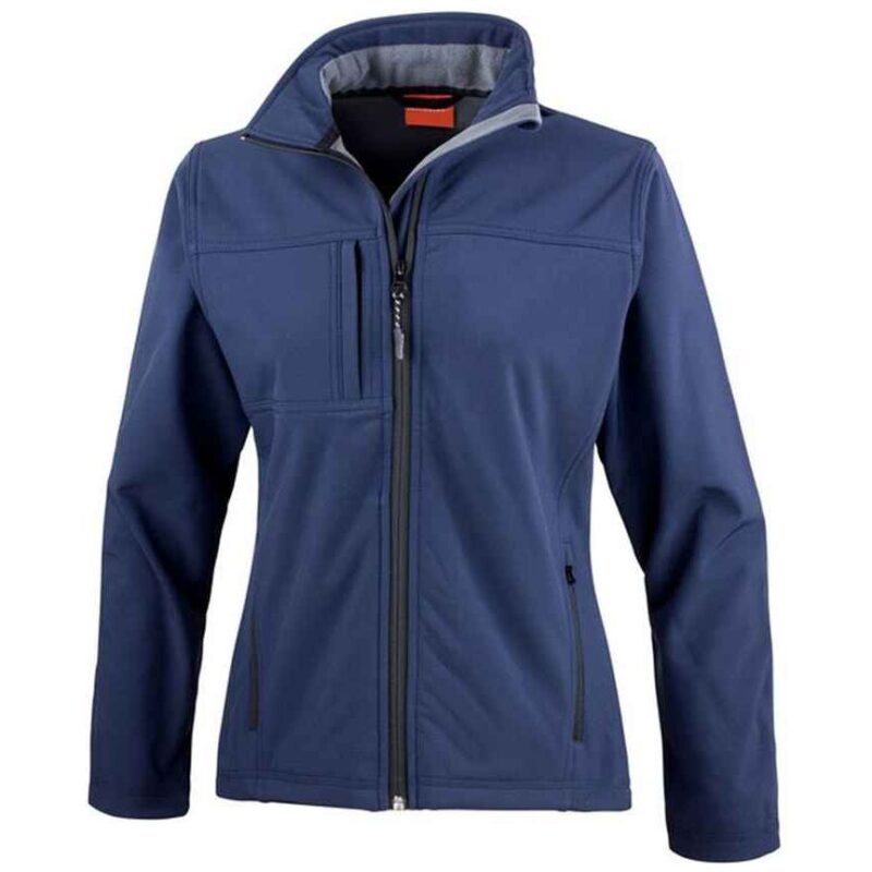 Result Ladies Classic Soft Shell Jacket - Navy