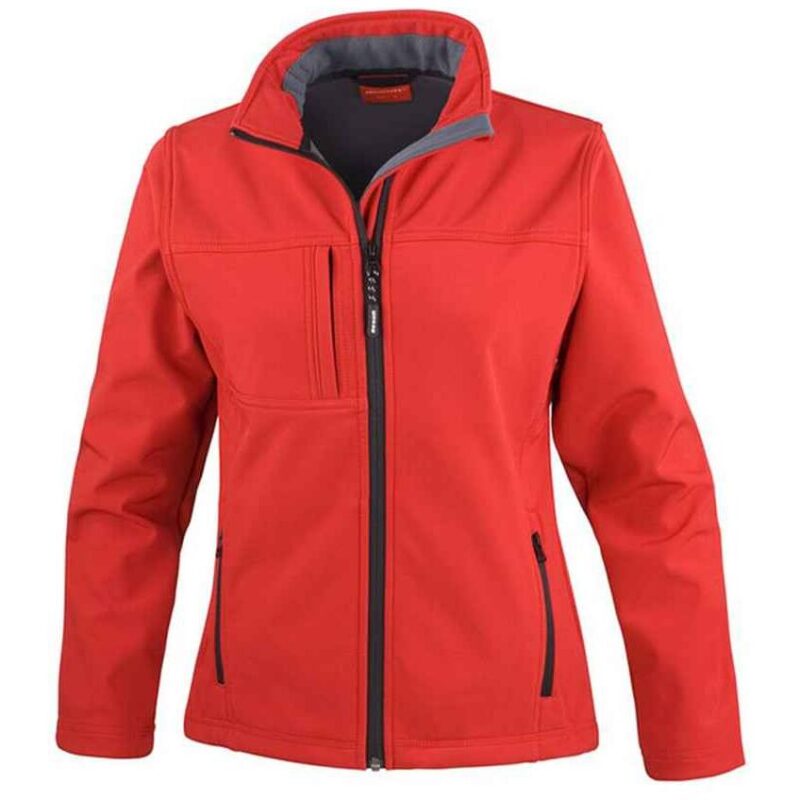 Result Ladies Classic Soft Shell Jacket - Red